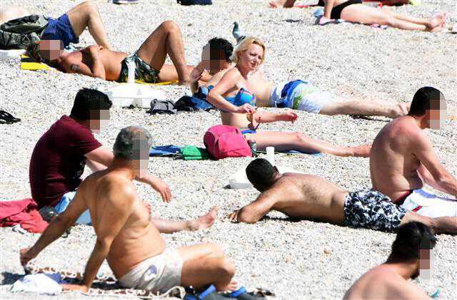 Turistleri rahatsız eden markaj