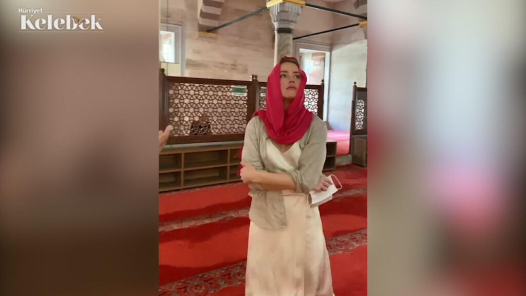 Amber Heard İstanbul’a aşık oldu