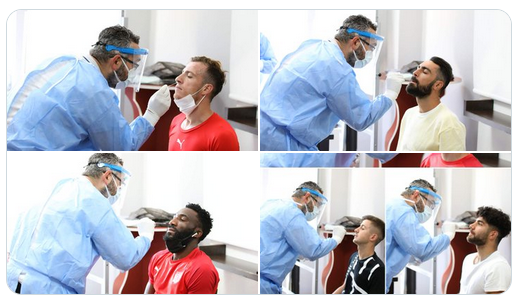 Sivasspor’a Covid-19 PCR Testleri Yapıldı