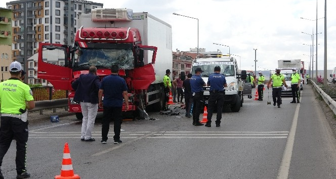 Sivas’ta trafik kazası: 1 yaralı