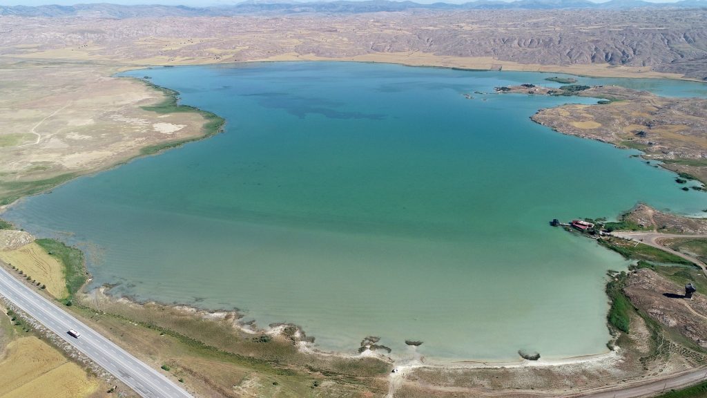 Tödürge gölü Cumhurbaşkanı Recep Tayyip Erdoğan’ın onayı ile koruma altına alındı