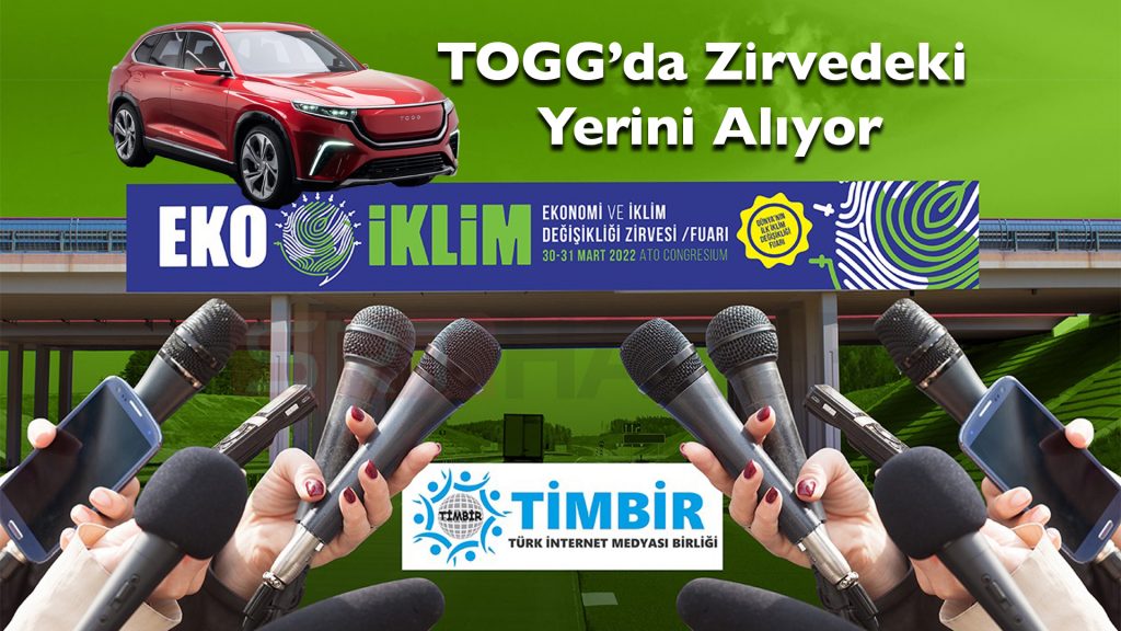 TOGG, EKO İKLİM ZİRVESİNİN KONUĞU OLACAK