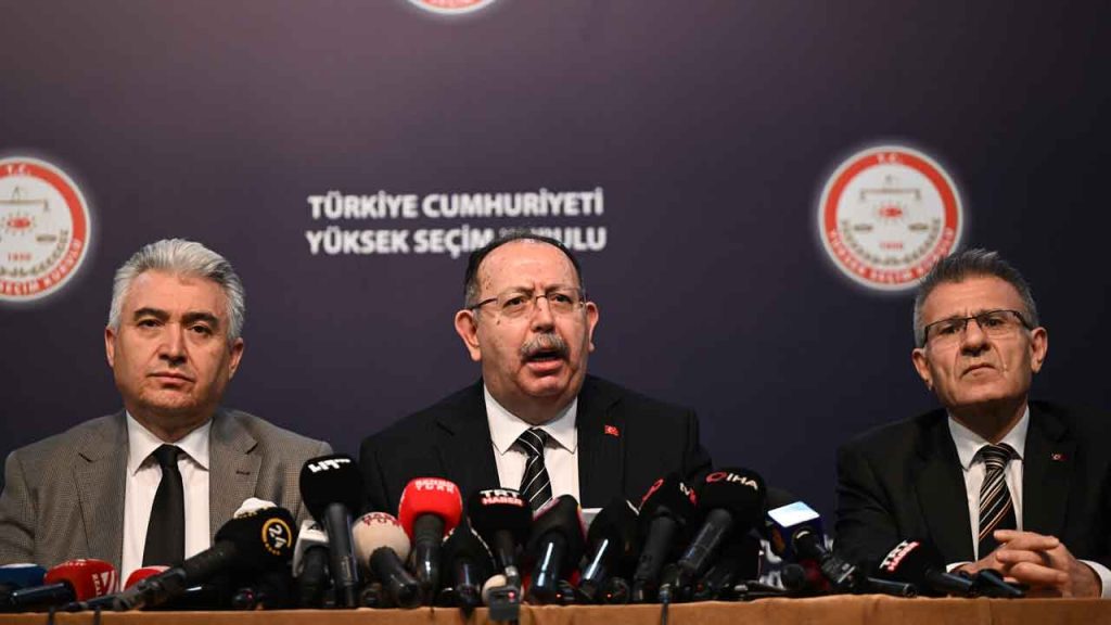 14 Mayıs 2023 seçim sonuçları açıklandı! YSK Başkanı duyurdu: İkinci tur 28 Mayıs’ta yapılacak!