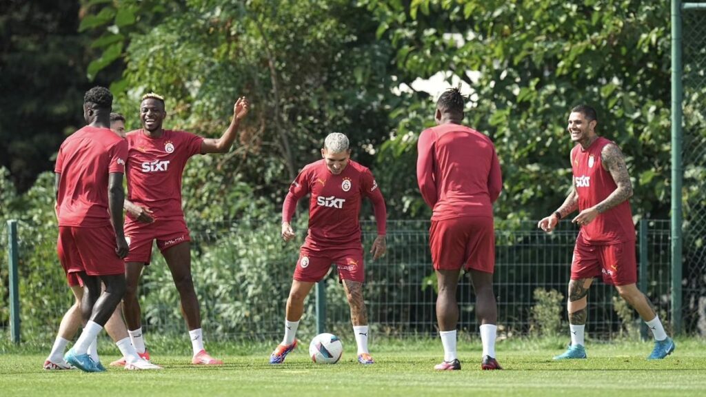 Galatasaray, Fenerbahçe maçına hazırlanıyor