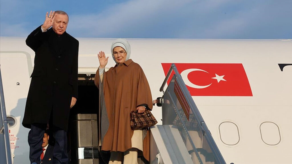 Cumhurbaşkanı Erdoğan, G20 Liderler Zirvesi’ne katılmak üzere Brezilya’ya gitti