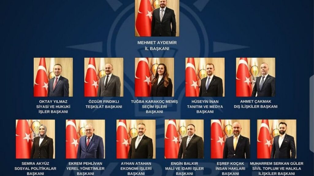 Balıkesir AK Parti’nin Yeni A Takımı Duyuruldu