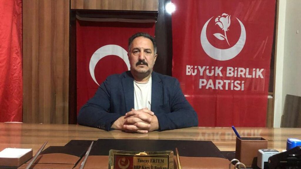 BBP Kars İl Başkanı Tuncay Ertem’den Çağrı: “Gazi Meclisimizin Terör Unsurlarından Arındırılması Şart”