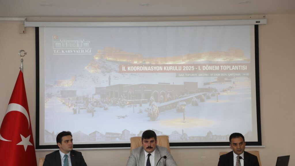 Kars’ta Yılın İlk Koordinasyon Kurulu Toplantısı Gerçekleşti