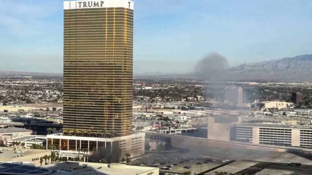 Las Vegas’ta Trump Oteli Önünde Şok Patlama: 1 Ölü, 7 Yaralı