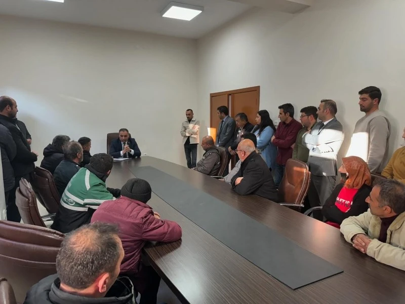 Sivas’ın Akıncılar İlçesi Belediye Başkanı Murat Sevinç’in 2024 Yılı Değerlendirme Toplantısı