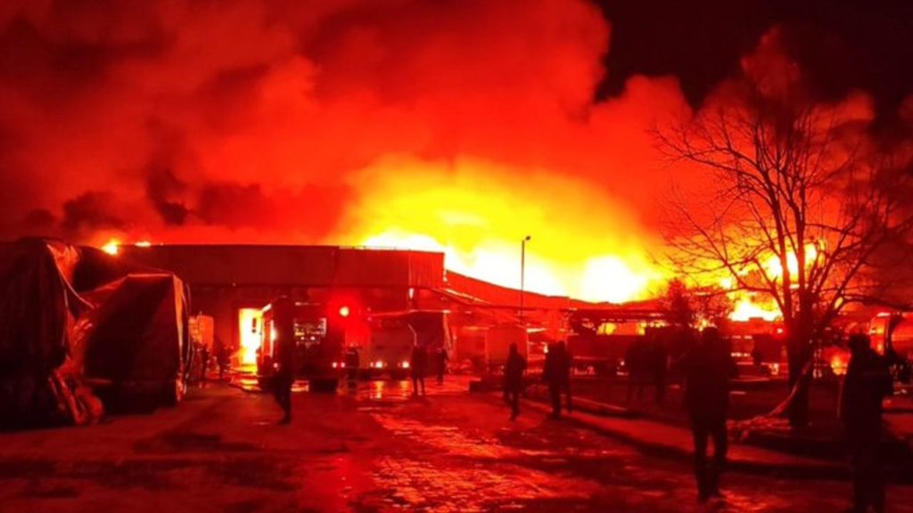 Afyonkarahisar Organize Sanayi Bölgesi’nde Yangın Çıktı