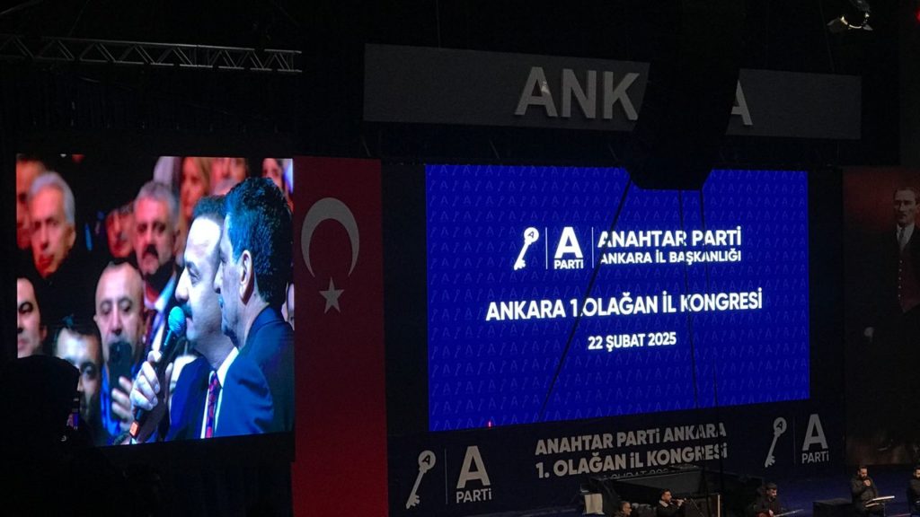 Anahtar Parti’nin Ankara 1. Olağan İl Kongresi