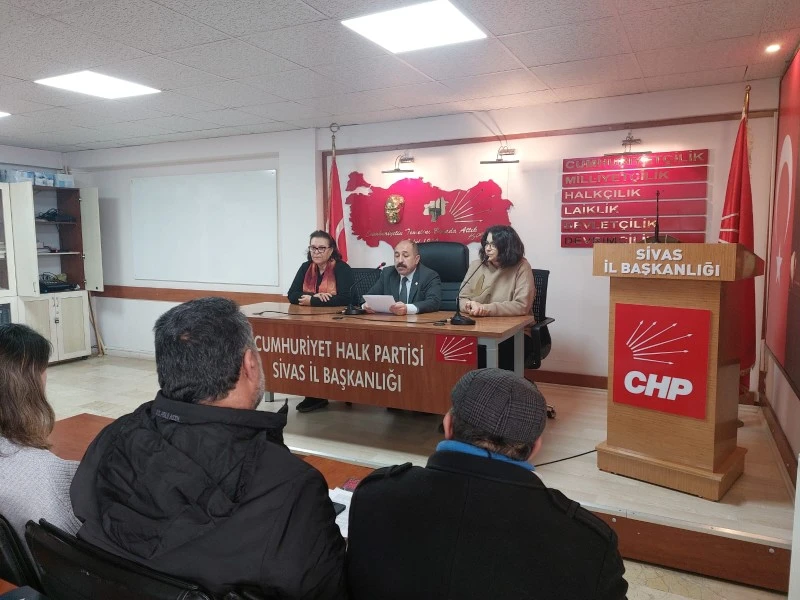 CHP Sivas İl Başkanı Abdulvahapgazi Doğan’dan İmar Planı Açıklamaları