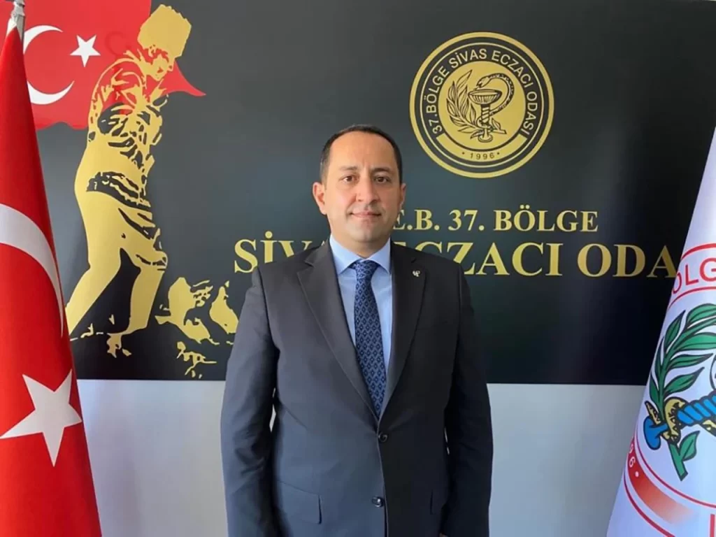 37. Bölge Sivas Eczacı Odası Başkanı Bahadır Eren’in Açıklaması
