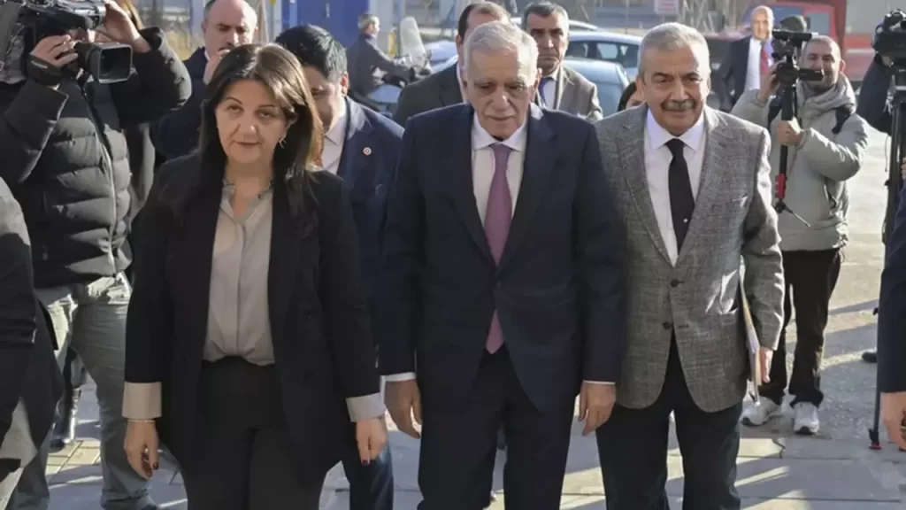 İmralı Heyeti’nin Neçirvan Barzani ile Görüşmesi