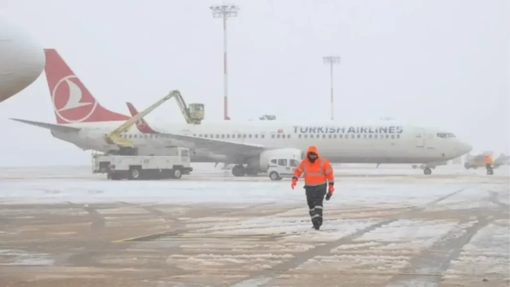 İstanbul’da Hava Koşulları Nedeniyle Uçuş İptalleri