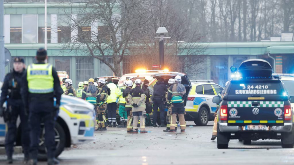 İsveç’te Okulda Silahlı Saldırı