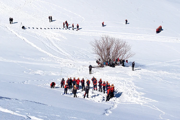 Van’da Çığ Eğitimi