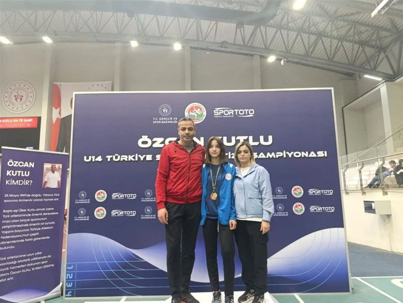 2025 Özcan Kutlu U14 Türkiye Salon Atletizm Şampiyonası Bursa’da Yapıldı