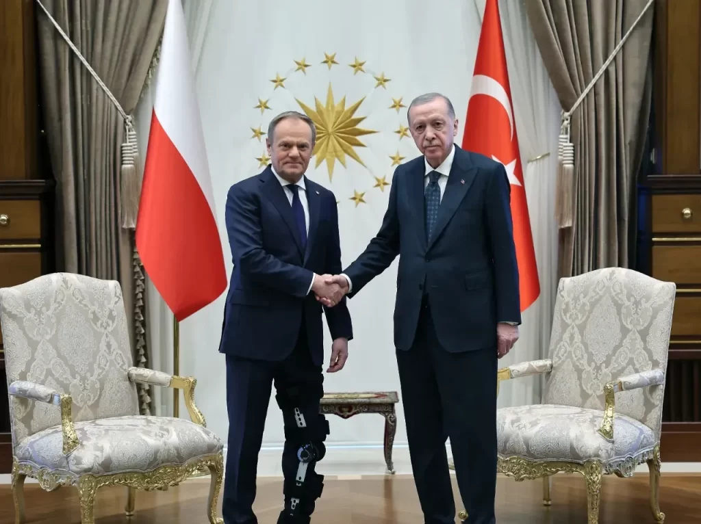 Cumhurbaşkanı Erdoğan, Polonya Başbakanı Donald Tusk’ı Ağırladı