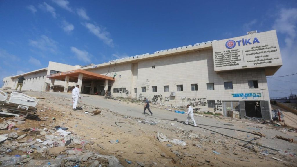 İsrail’in Filistin-Türkiye Dostluk Hastanesi’ni Hedef Alması