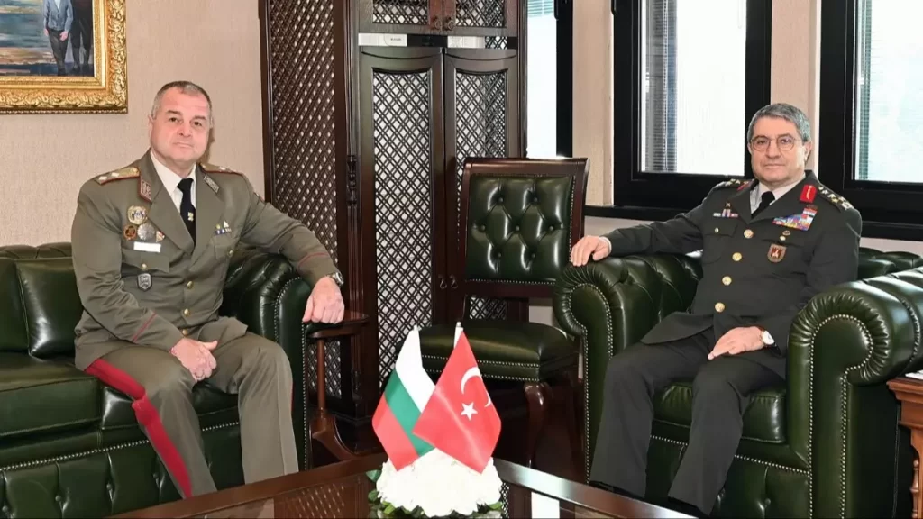 Bulgaristan Kara Kuvvetleri Komutanı Türkiye’yi Ziyaret Etti
