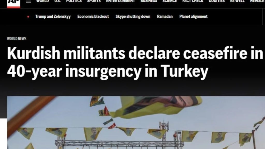 PKK’dan Tarihi Ateşkes İlanı