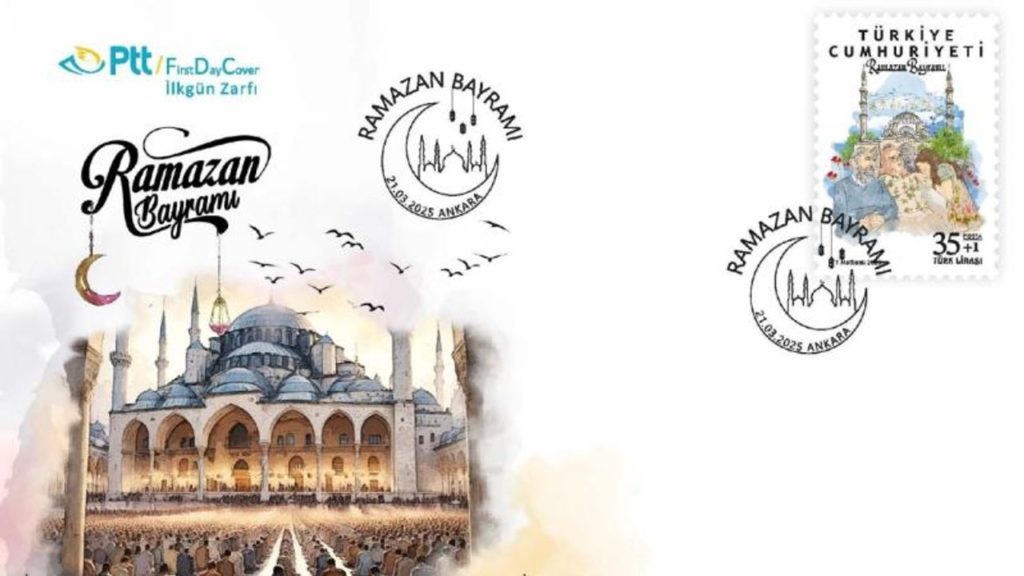 Ramazan Bayramı için PTT’den Özel Anma Pulu ve İlk Gün Zarfı