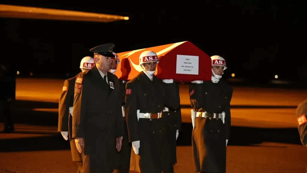 Şehit Elektrik Astsubay Nihat İrgi’nin Cenaze Töreni