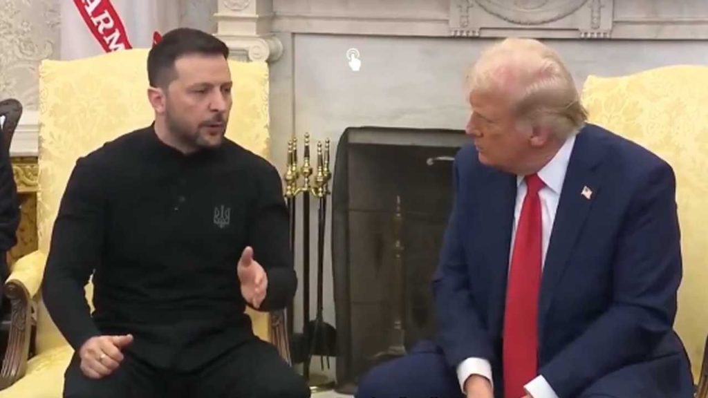 Trump ve Zelenski Arasında Gergin Görüşme