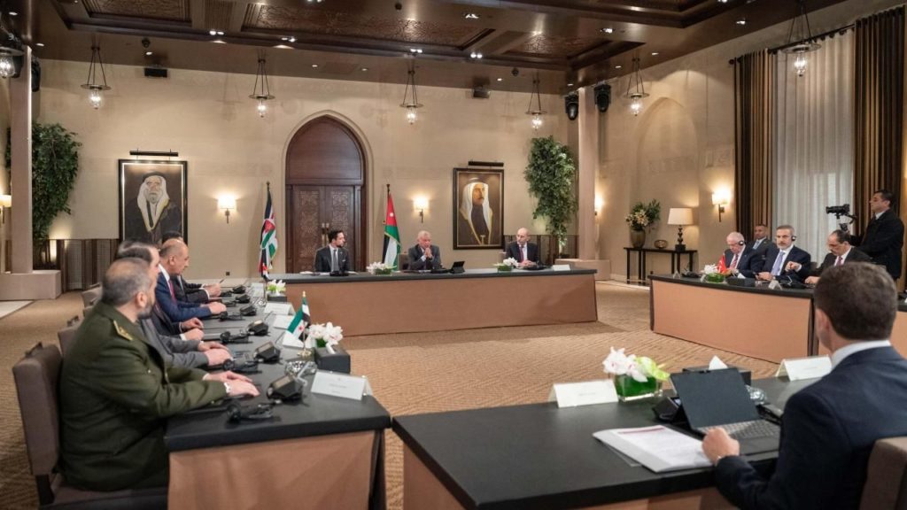 Ürdün’de Beşli Güvenlik Zirvesi Toplandı