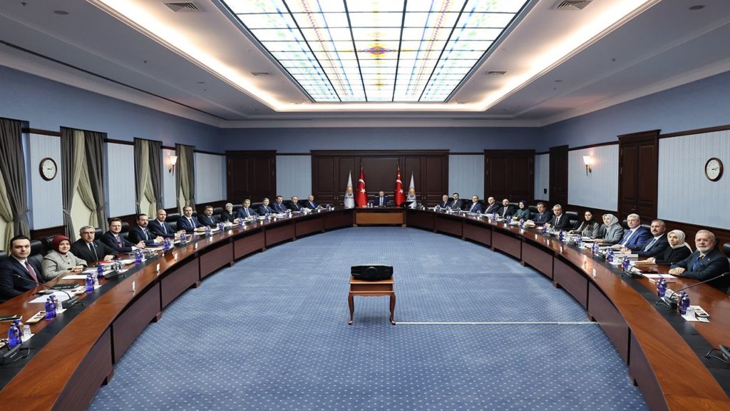 AK Parti MYK Toplantısı Başladı