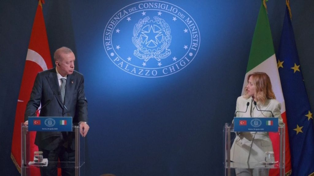 Cumhurbaşkanı Erdoğan ve İtalya Başbakanı Meloni’den Ortak Basın Toplantısı