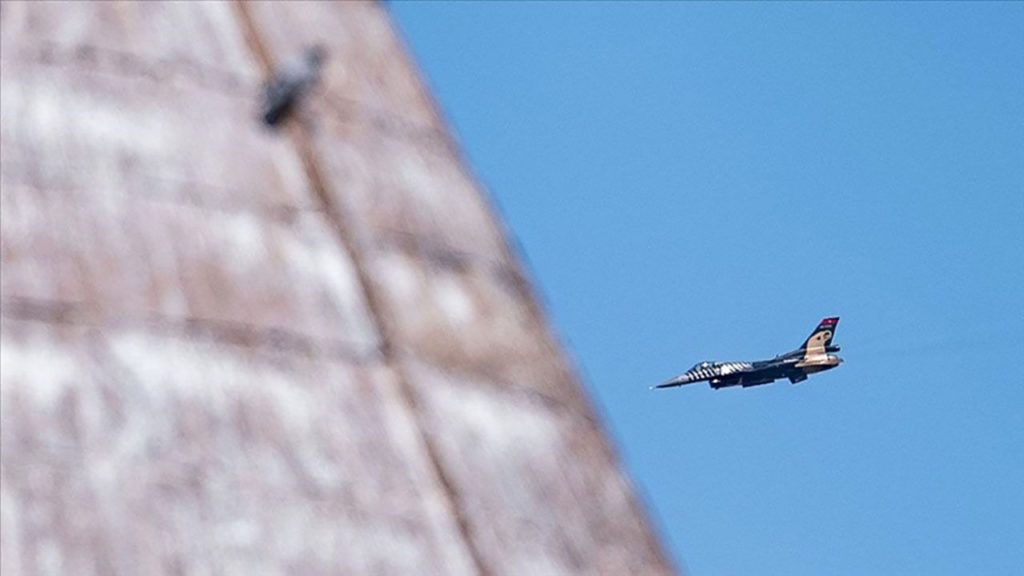 Erzurum’da SOLOTÜRK Gösterisi Öncesi Prova Uçuşları