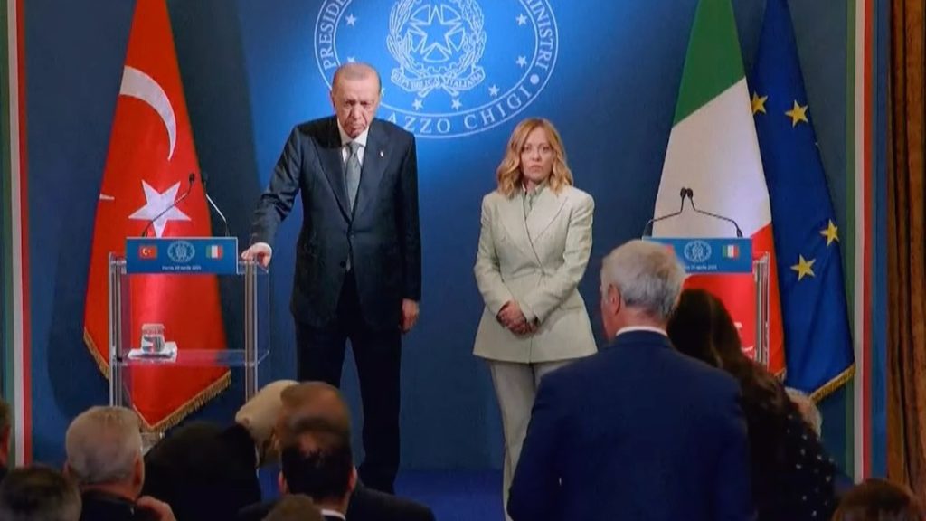 Cumhurbaşkanı Recep Tayyip Erdoğan İtalya’da