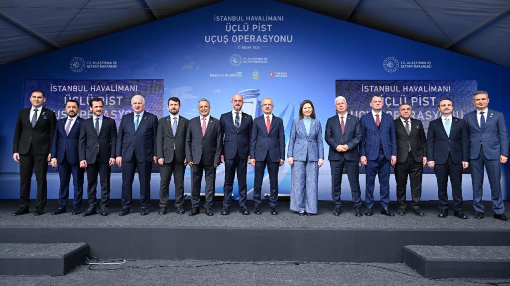 İstanbul Havalimanı’nda Eş Zamanlı Üçlü Pist Operasyonu Başladı