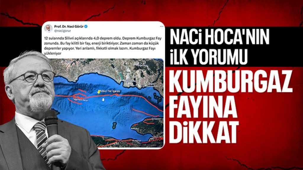 İstanbul Silivri’de Deprem Şiddetli Bir Şekilde Salladı