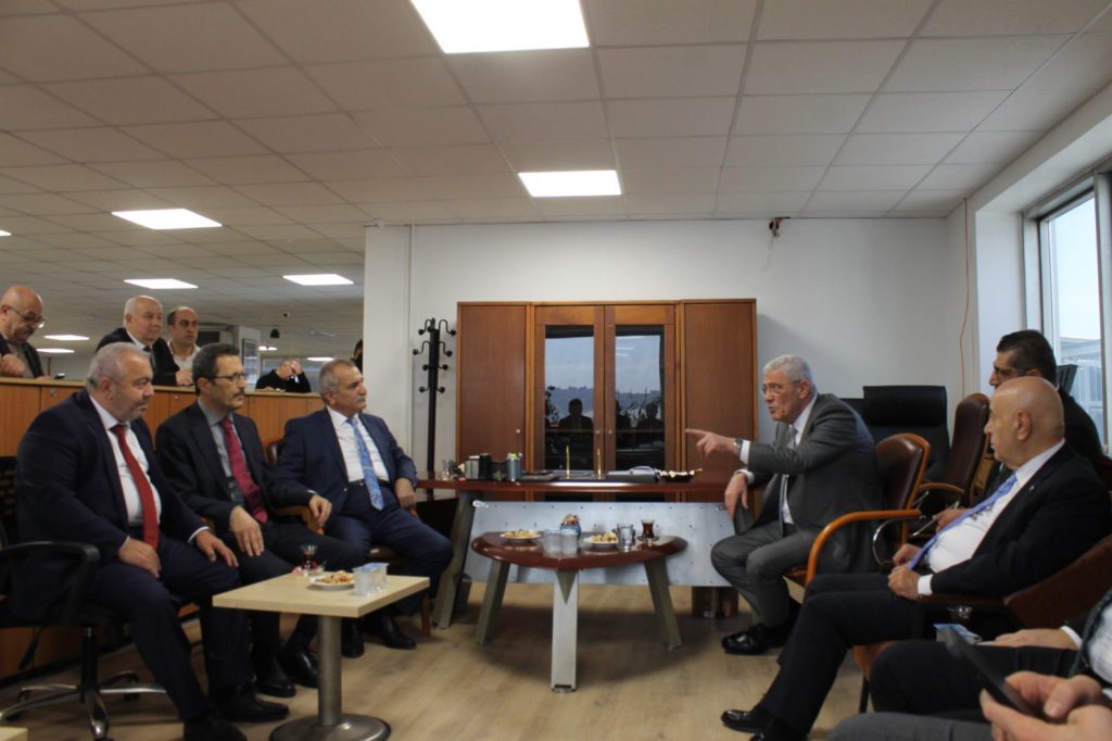 İYİ Parti Genel Başkanı Dervişoğlu’ndan Yeniçağ Gazetesi’ne Ziyaret