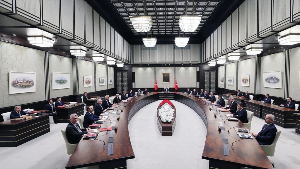 Kabine Toplantısı Beştepe’de Gerçekleşti