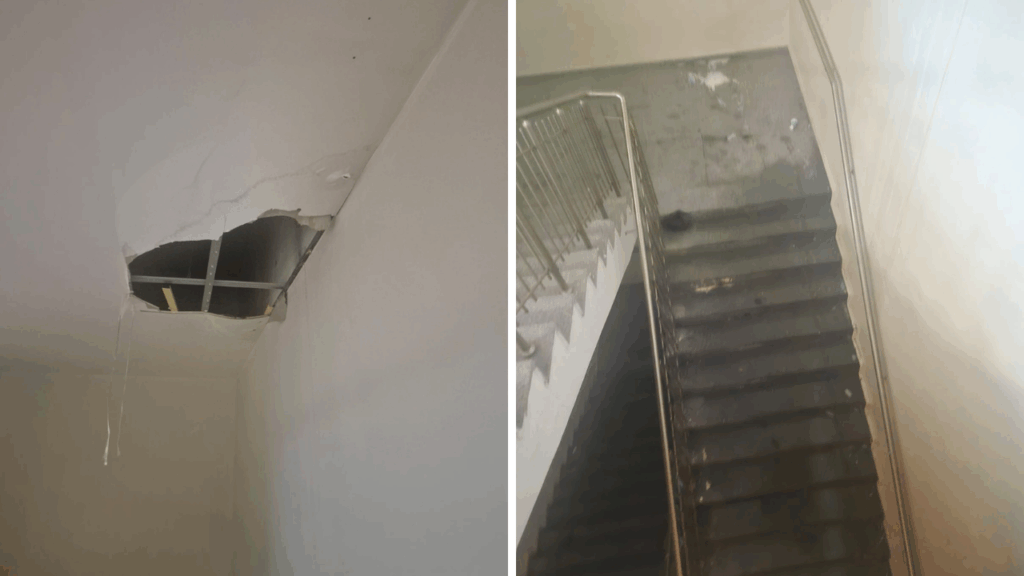 Sivas 4 Eylül Stadyumu’ndaki Locaların Giriş Merdivenleri İçler Acısı Durumda