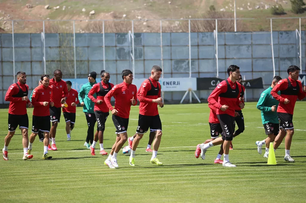 Sivasspor, Galatasaray Maçı Hazırlıklarına Devam Ediyor