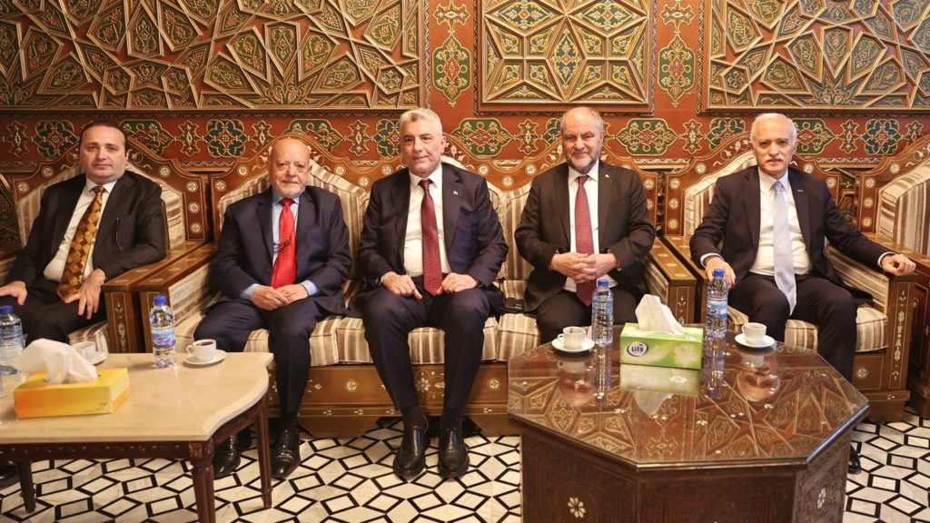 Suriye’nin Başkenti Şam’da Ticaret Bakanı Ömer Bolat’ın Ziyareti