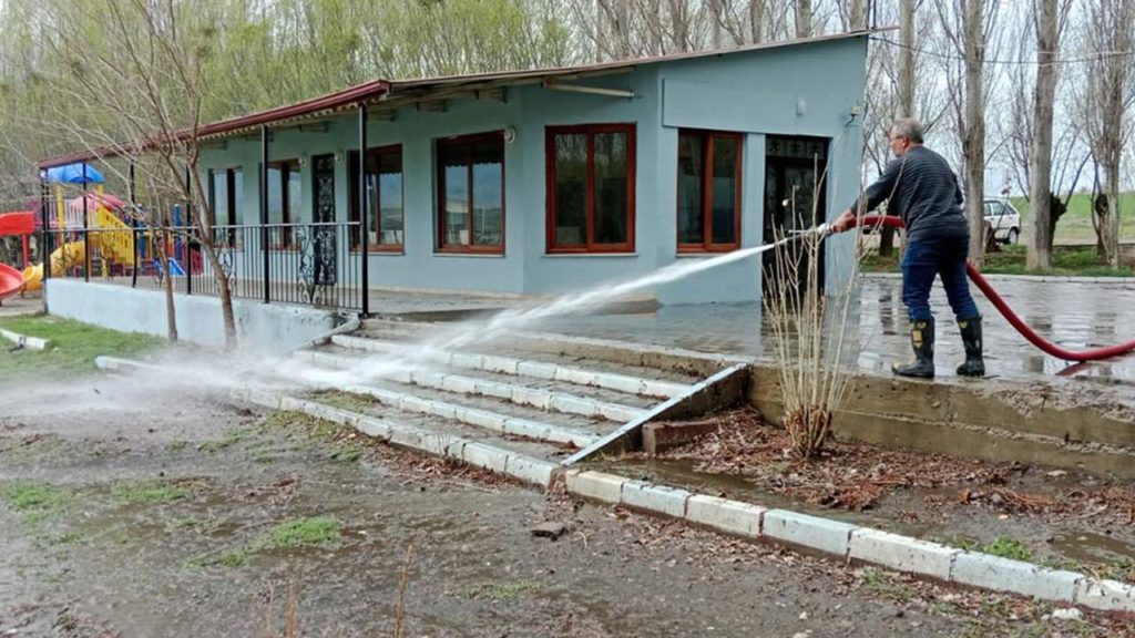 Suşehri Kılıçkaya Barajı’nda Bahar Temizliği Yapıldı