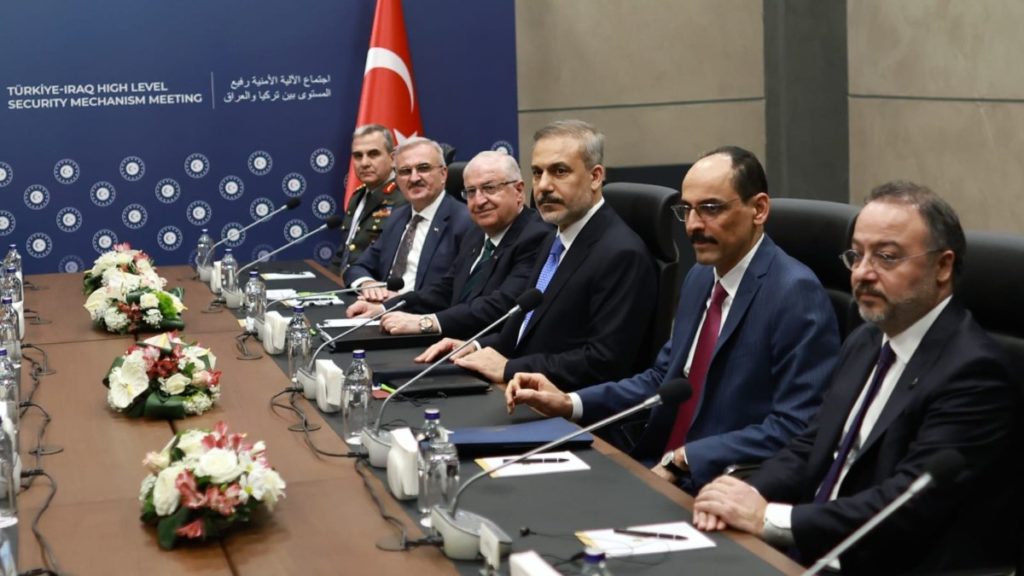 Türkiye ve Irak Arasında Güvenlik İşbirliği Toplantısı