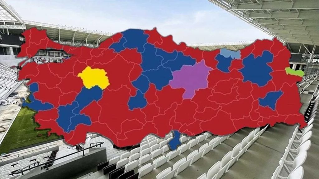 Türkiye Taraftar Haritası: Sivasspor Sivas’ta Galatasaray’ı Geride Bıraktı