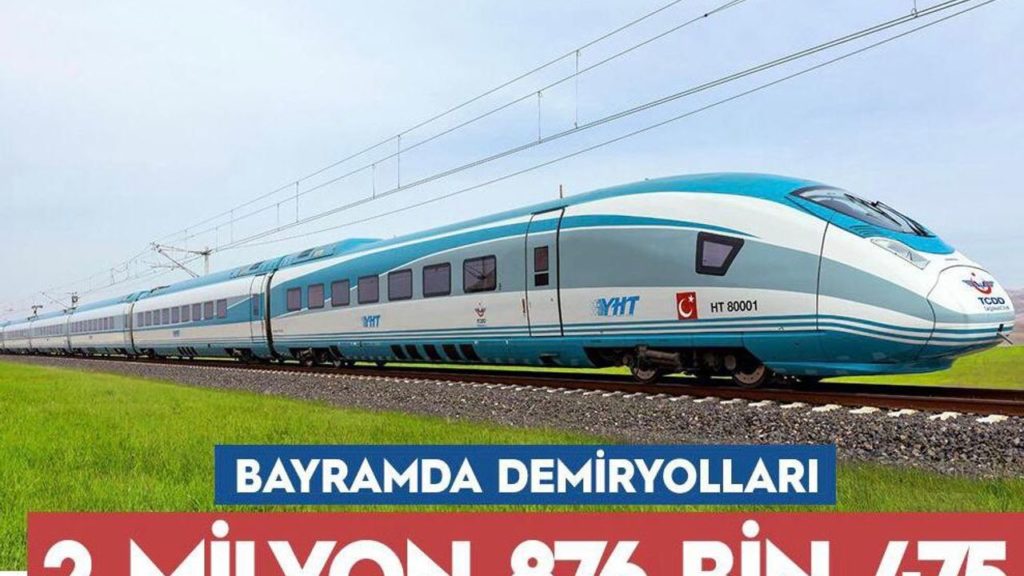 Yüksek Hızlı Tren ve Raylı Sistemler Bayramda Yoğun İlgi Gördü