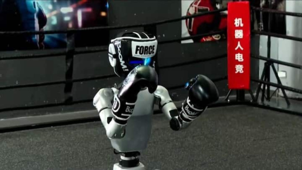 Çin Yapımı Robot, Dünyanın İlk Robot Boks Maçını Kazandı
