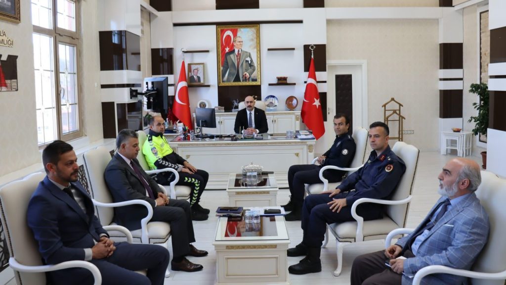 Kaymakam Samet Öztürk’ten Trafik Güvenliği Toplantısı