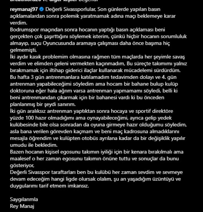 Reeder Samsunspor'un Düşüşü ve Net Global Sivasspor'da Sular Durulmuyor