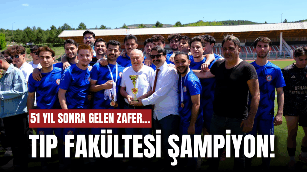 Sivas Cumhuriyet Üniversitesi’nde Fakülteler Arası Futbol Turnuvası Şampiyonları Belli Oldu